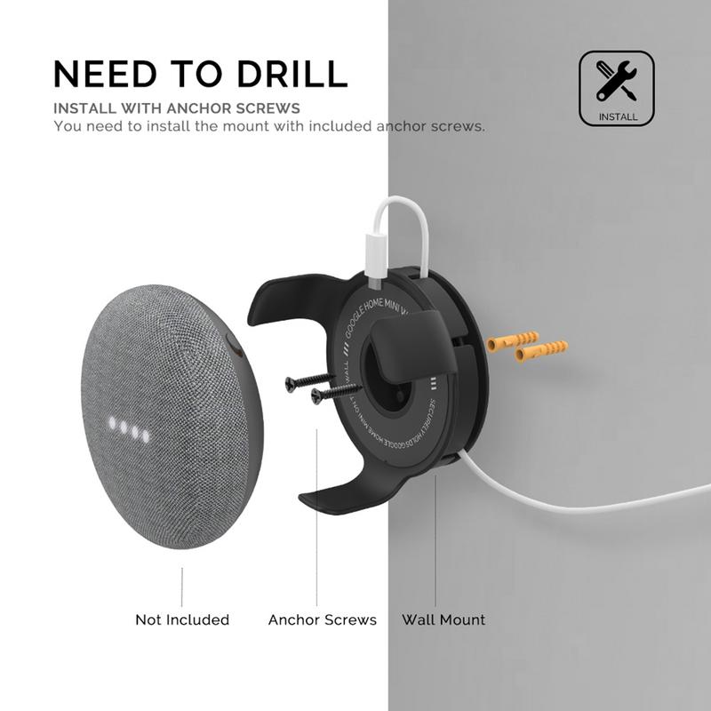 Outlet Wall Mount Holder for G - огляд і ціна Google Speaker Nest Mini