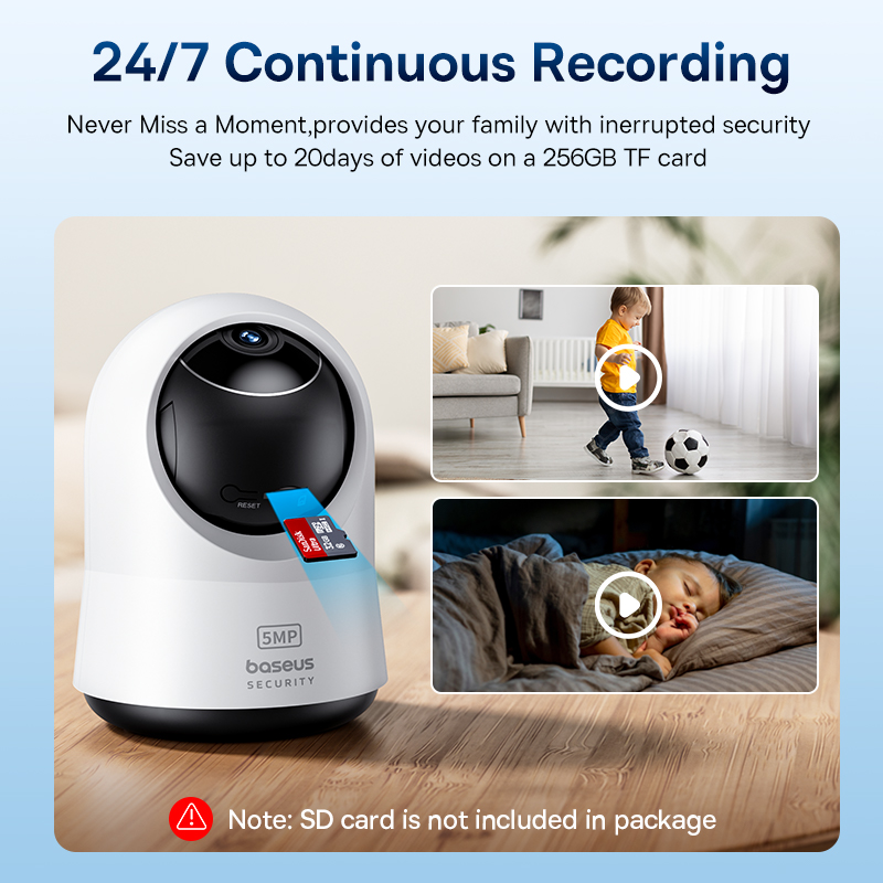 Baseus 5MP 3K WiFi IP Camera 2 - огляд і ціна Eufy Camera E220