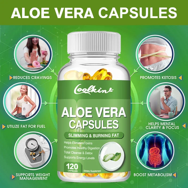 Aloe Vera Extract Capsules - R - огляд і ціна Aloe Vera Pot